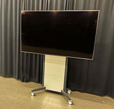 Bild på LED TV 85 tum, höj- och sänkbart stativ